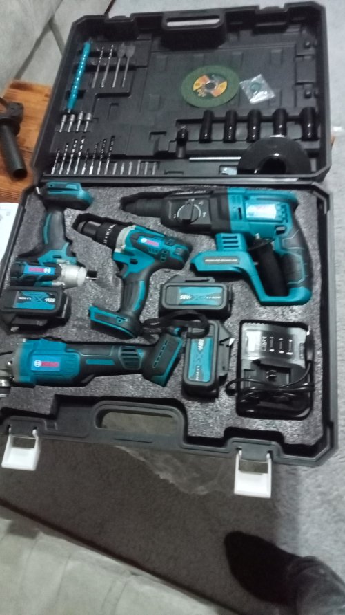 Bosch Plus BP001 Akülü Ultra 4lü Set Makina 58vf 5ah 125mm Avuç Taşlama, Sds Plus Kırıcı Delici Hilti, Somun Sıkma Sökme, Vidalama Matkap yorumları