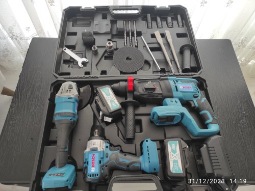 Bosch Plus BP007 Akülü Ultra 3lü Set Somun Sıkma Sökme, Kırıcı Delici, 125mm Avuç Taşlama 58Vf 5ah yorumları